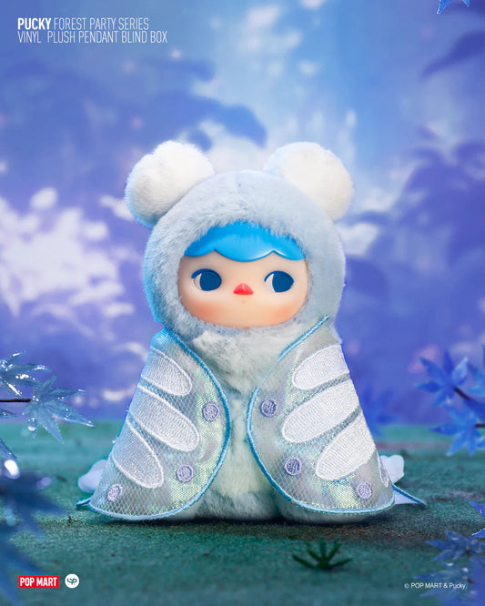 PUCKY Forest Party Series-Vinyl Plush Pendant - Butterfly Baby