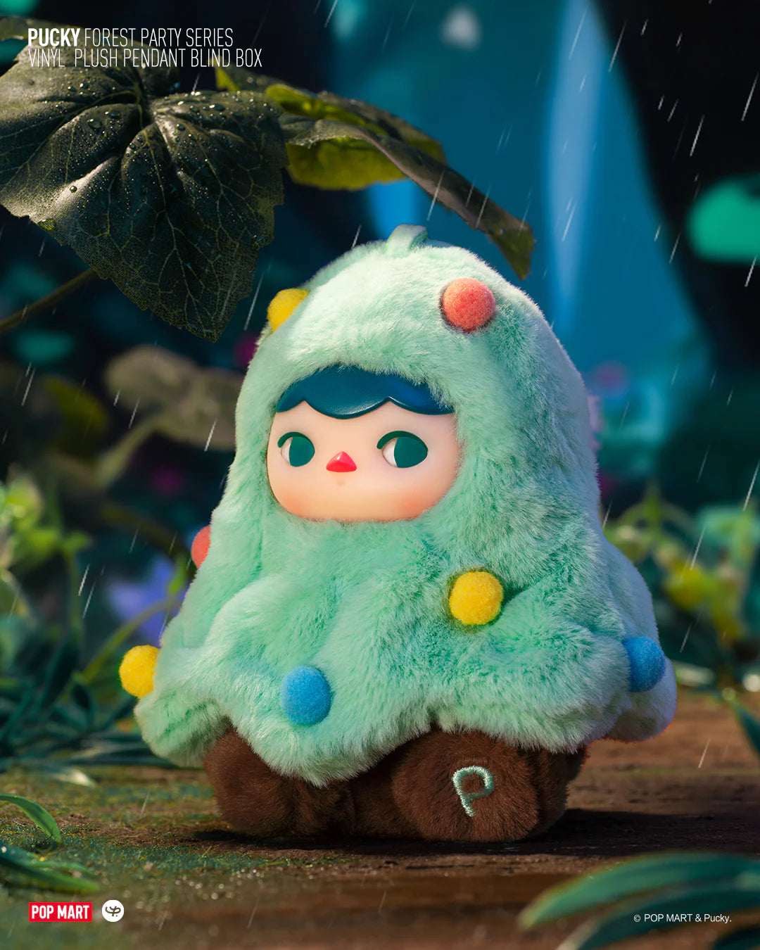 PUCKY Forest Party Series-Vinyl Plush Pendant - Tree Baby